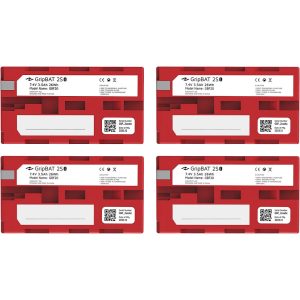 GripBAT 2Si Sony L-Series Type Battery (4-Pack) - Afbeelding 2